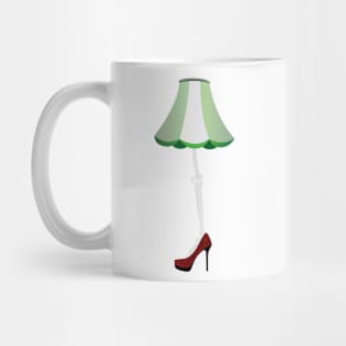 Spooky Leg Lamp Mug